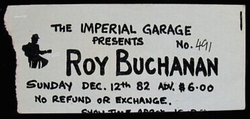 Roy Buchanan on Dec 12, 1982 [489-small]