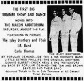 The Isley Brothers / Carla Thomas / Joe Tex / Little Esther Phillips / the drifters / Donnie Elbert / Chuck Neal on Aug 1, 1964 [730-small]