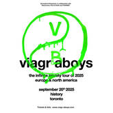 tags: Toronto, Ontario, Canada, Gig Poster, History - Viagra Boys on Sep 20, 2025 [839-small]
