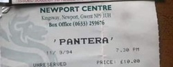 Pantera / downset. on Sep 11, 1994 [711-small]