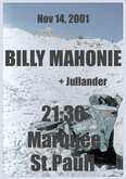 Billy Mahonie / Jullander on Nov 14, 2001 [172-small]