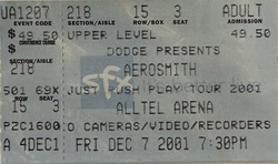 Aerosmith / The Cult on Dec 7, 2001 [737-small]