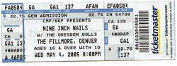 Nine Inch Nails / Dresden Dolls on May 4, 2005 [359-small]