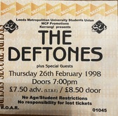 Deftones on Feb 27, 1998 [522-small]