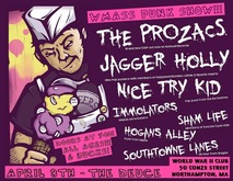 The Prozacs / Jagger Holly / Nice Try Kid / The Immolators / Sham Life / Hogan’s Alley / Southtown Lanes on Apr 8, 2016 [710-small]