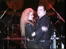 Photo from that era (not this concert), Meat Loaf on Nov 7, 1989 [189-small]