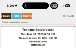 Teenage Bottlerocket / Mest / MakeWar on Mar 30, 2025 [440-small]
