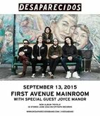 Desaparecidos / Joyce Manor / Ripper on Sep 13, 2015 [596-small]