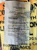 TIMES EXPIRED / Blackstone Valley Crew / Train of Thought / Go For the Throat / Imprint / Mindgravel / Point08 on Sep 30, 2001 [241-small]
