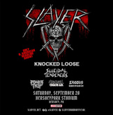 Slayer / Knocked Loose / Suicidal Tendencies / Power Trip / Cavalera / Exodus on Sep 20, 2025 [823-small]