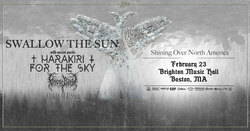 Swallow the Sun / Harakiri for the sky / Ghost Bath / Snakes of Russia on Feb 23, 2025 [522-small]