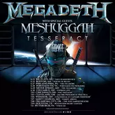 Megadeth / Meshuggah / TesseracT / lillake on Jun 25, 2017 [503-small]