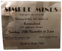 Simple Minds on Nov 20, 1983 [606-small]