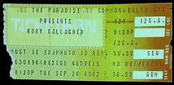Rory Gallagher / Willie phoenix on Sep 28, 1982 [016-small]