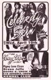 from Kareem Kaddah collection , tags: Celebrity Skin, Tiny Tim, Pygmy Love Circus, Green Jello, San Francisco, California, United States, Gig Poster, Advertisement, Kennel Club - Celebrity Skin / Tiny Tim / Green Jello / Pygmy Love Circus on Apr 10, 1991 [179-small]