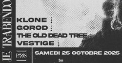 Klone / Gorod / The Old Dead Tree / Vestige on Oct 25, 2025 [284-small]