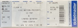 ZZ Top / Lynyrd Skynyrd / Black Stone Cherry on Apr 12, 2024 [358-small]
