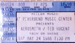 Aerosmith / Ted Nugent on May 24, 1986 [540-small]