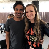 Sameer Gadhia and my daughter the Super Fan!, "105.7 The Point Big Summer Show" / Young the Giant / Cold War Kids / K.Flay / Joywave / Bob Moses on Aug 4, 2017 [091-small]