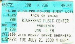 Van Halen / Kenny Wayne Shepard on Jul 21, 1998 [766-small]