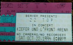 ZZ Top / Jackyl on Oct 22, 1994 [331-small]