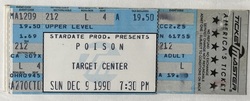 Poison / Warrant on Dec 9, 1990 [120-small]