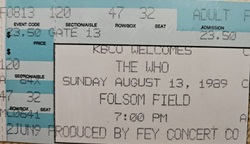 The Who on Aug 13, 1989 [202-small]