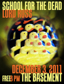 School For The Dead / Lord Russ on Dec 3, 2011 [384-small]