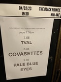 Pale Blue Eyes / The Covasettes / Tval on Feb 4, 2023 [113-small]