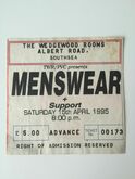 Menswear / Heavy stereo / Murmur on Apr 15, 1995 [132-small]