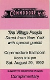 Village People on Aug 29, 1992 [795-small]