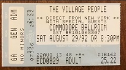 Village People on Aug 29, 1992 [796-small]