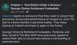 George Clinton / Parliament-Funkadelic / Fishbone / Miss Velvet & The Blue Wolf on Jun 11, 2019 [867-small]