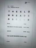 The Slow Readers Club / Sheafs / Tom Lumley & The Brave Liaison on Oct 6, 2021 [167-small]