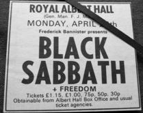 Black Sabbath / Freedom on Apr 26, 1971 [174-small]