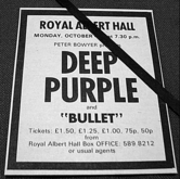 Deep Purple / Bullet on Oct 4, 1971 [416-small]