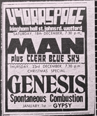 Genesis / Spontaneous Combustion / Gypsy on Dec 23, 1971 [708-small]