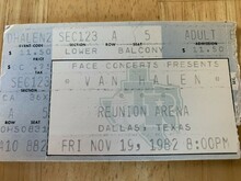 Van Halen / After the Fire on Nov 19, 1982 [166-small]