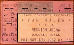Van Halen / After the Fire on Nov 19, 1982 [167-small]