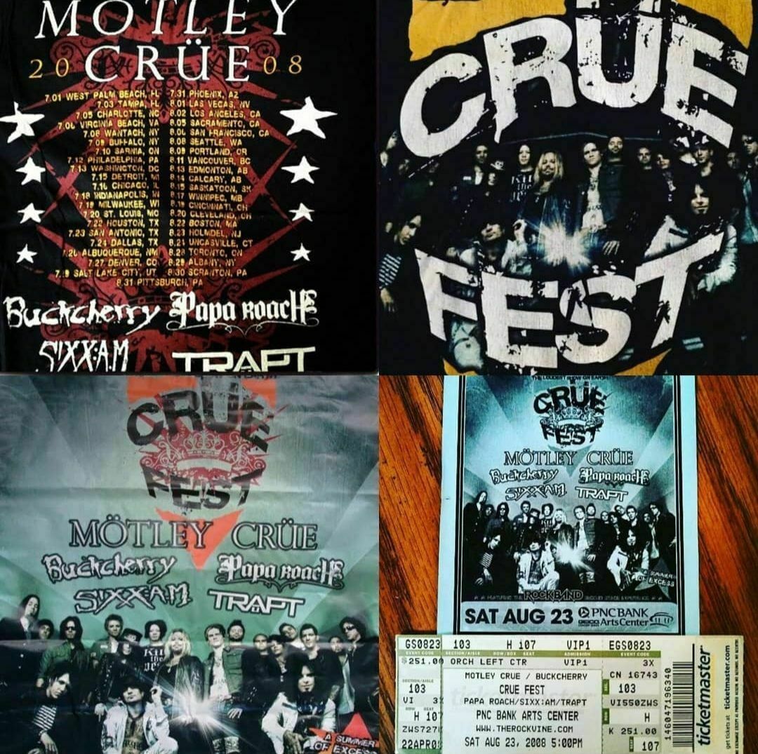 Cruefest Concert & Tour History | Concert Archives