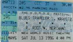 Natalie Merchant / Rusted Root / Lenny Kravitz / The Samples / Blues Traveler on Jul 13, 1996 [407-small]
