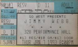 Jimmy Webb on Jan 7, 1993 [872-small]