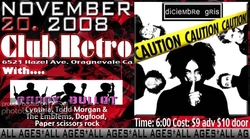 Cynthia / Dogfood / Diciembre Gris / Candy Bullet / Todd Morgan & The Emblems on Nov 20, 2008 [877-small]