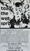 Toad the Wet Sprocket on Feb 16, 1993 [917-small]