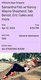 Samantha Fish / Kenny Wayne Shepherd / Tab Benoit / Eric Gales / Sierra Green & the Giants on Apr 27, 2024 [549-small]