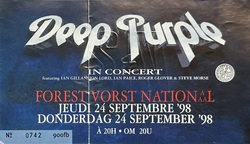 Caramba / Deep Purple / Gorefest on Sep 24, 1998 [580-small]