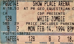 White Zombie / Prong / The Obsessed on Feb 14, 1994 [136-small]