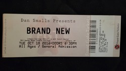 Brand New / The Front Bottoms / Modern Baseball on Oct 18, 2016 [820-small]