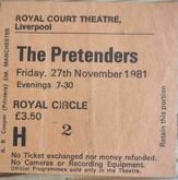 Chrissie Hynde / The Pretenders on Nov 27, 1981 [693-small]