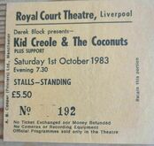 Kid Creole & the Coconuts on Oct 1, 1983 [695-small]
